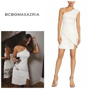 BCBGMaxAzria Aryanna One Shoulder Cocktail Dress